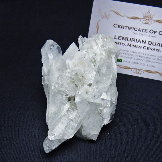 レムリアンシード 水晶 クラスター 原石 ブラジル ミナスジェライス州 コリント産 一点物 172-4153