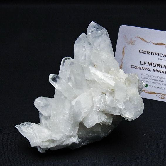 レムリアンシード 水晶 クラスター 原石 ブラジル ミナスジェライス州 コリント産 一点物 172-4155