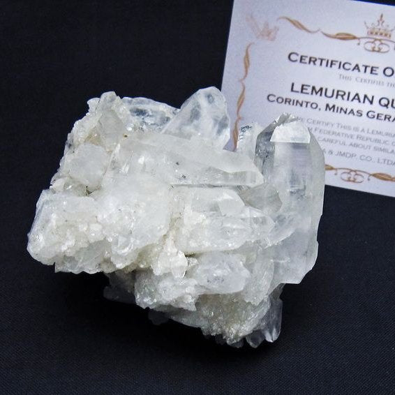 レムリアンシード 水晶 クラスター 原石 ブラジル ミナスジェライス州 コリント産 一点物 172-4162