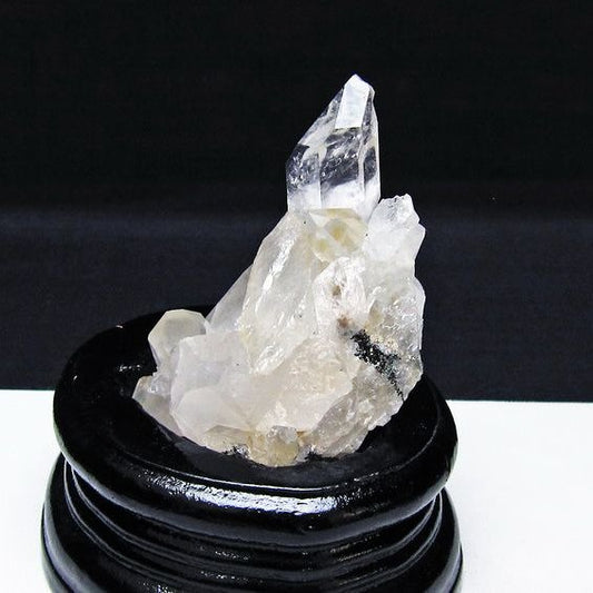 水晶 クラスター マダガスカル産 台座付属 レムリアンシード 一点物 172-4272