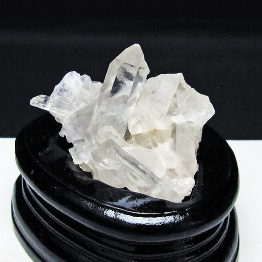 水晶 クラスター マダガスカル産 台座付属 一点物 172-4282