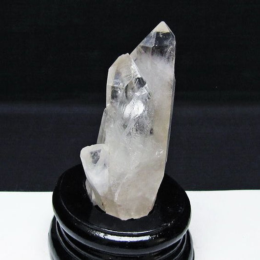 水晶 クラスター マダガスカル産 台座付属 一点物 172-4296