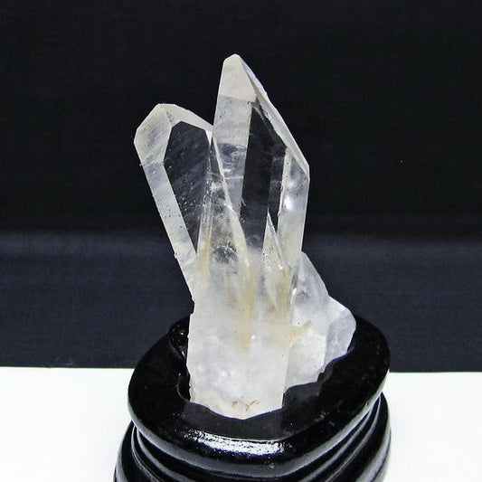 水晶 クラスター マダガスカル産 台座付属 水晶 原石 レムリアンシード 一点物 172-4333