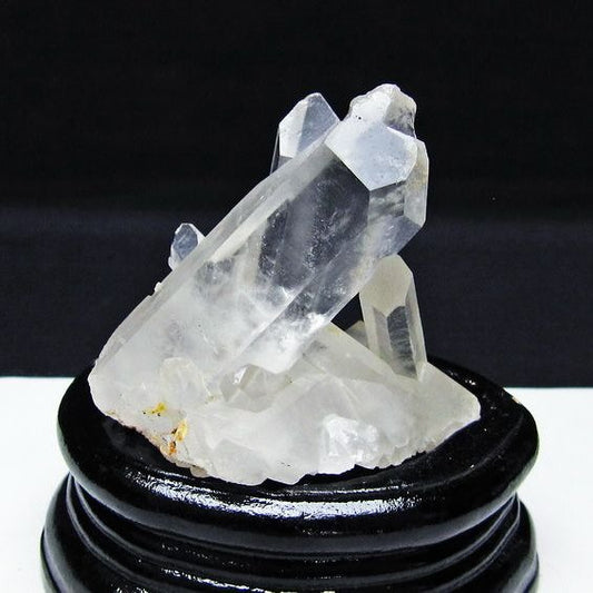 水晶 クラスター マダガスカル産 台座付属 水晶 原石 レムリアンシード 一点物 172-4353