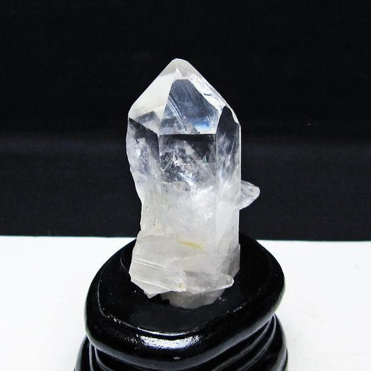 水晶 クラスター マダガスカル産 台座付属 水晶 原石 レムリアンシード 一点物 172-4371