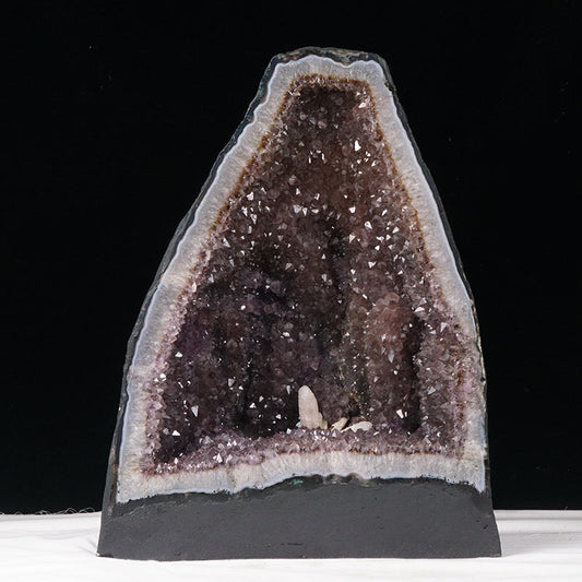 30.2Kg アメジストドーム ブラジル産 アメジスト ドーム 原石 amethyst 風水 dome カルサイト付き 一点物 174-1917