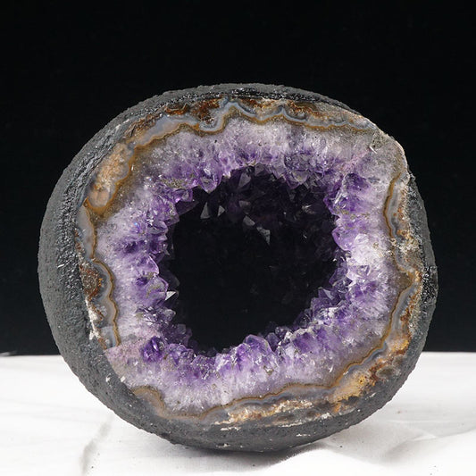 1.8Kg アメジストドーム ウルグアイ産 アメジスト サークルジオード 原石 amethyst 一点物 174-1981