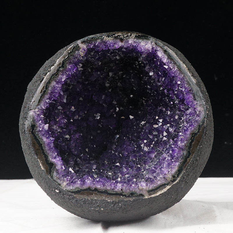 1.8Kg アメジストドーム ウルグアイ産 アメジスト サークルジオード 原石 amethyst 一点物 174-1982