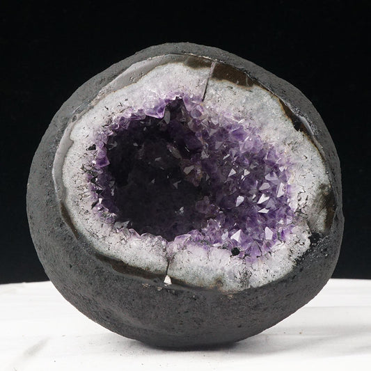 1.8Kg アメジストドーム ウルグアイ産 アメジスト サークルジオード 原石 amethyst 一点物 174-1986