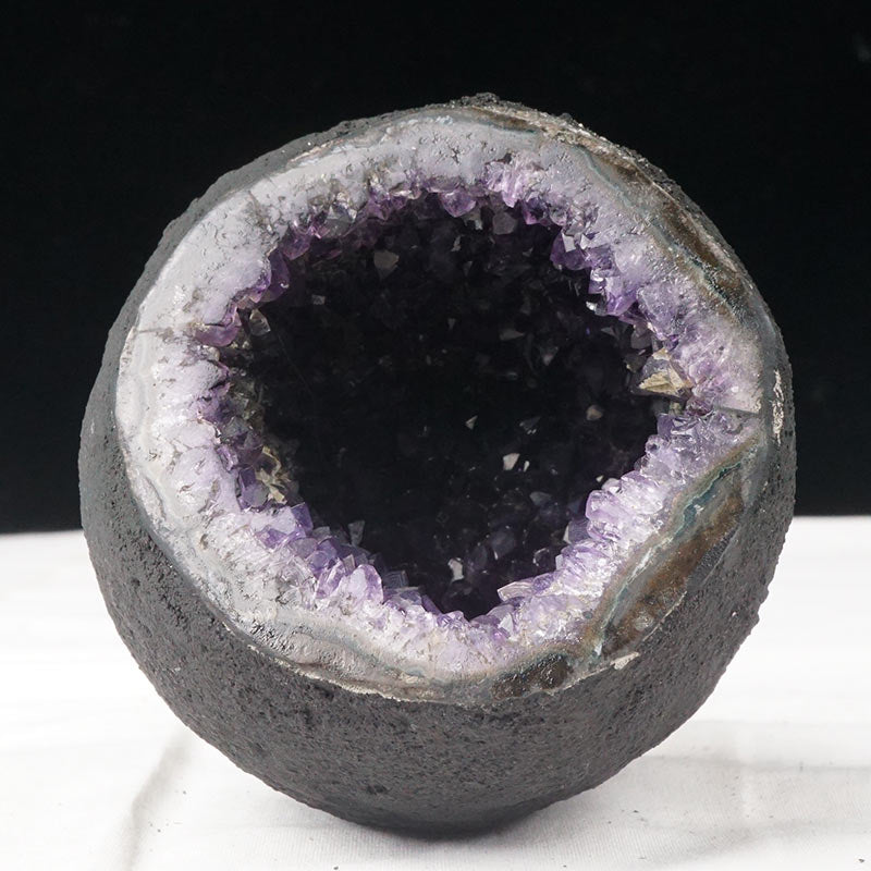 アメジストドーム ウルグアイ産 アメジスト サークルジオード 原石 amethyst 一点物 174-1991