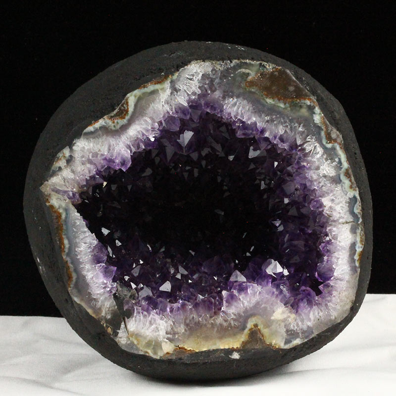 2.2Kg アメジストドーム ウルグアイ産 原石 サークル ジオード 置物 アメジストドーム amethyst 一点物 送料無料 174-2065