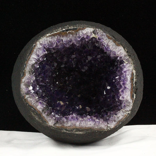 1.8Kg アメジストドーム ウルグアイ産 原石 サークル ジオード 置物 アメジストドーム amethyst 一点物 送料無料 174-2068