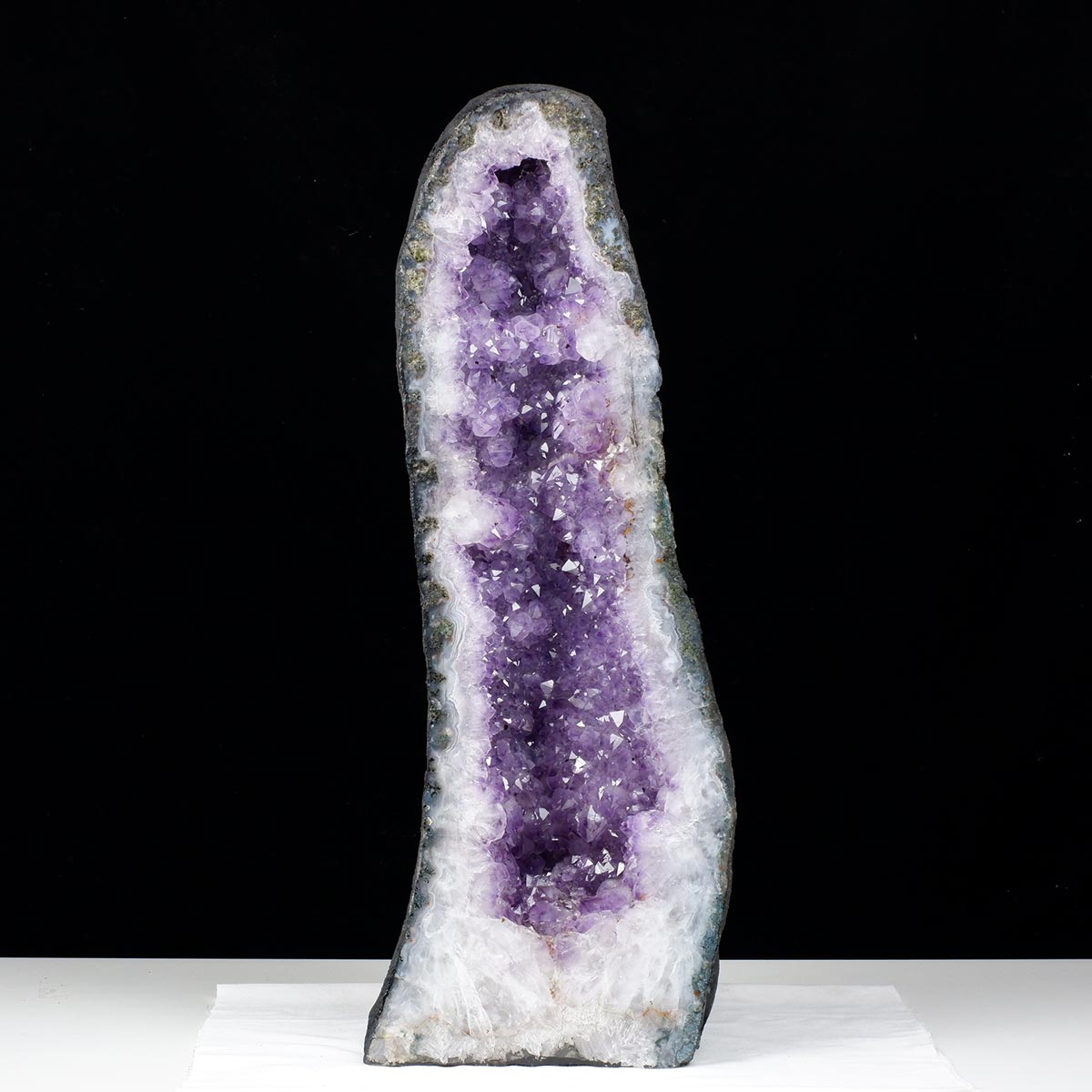 アメジストドーム 15.9Kg ブラジル産 ジオード カペーラ 一点物 174-2144