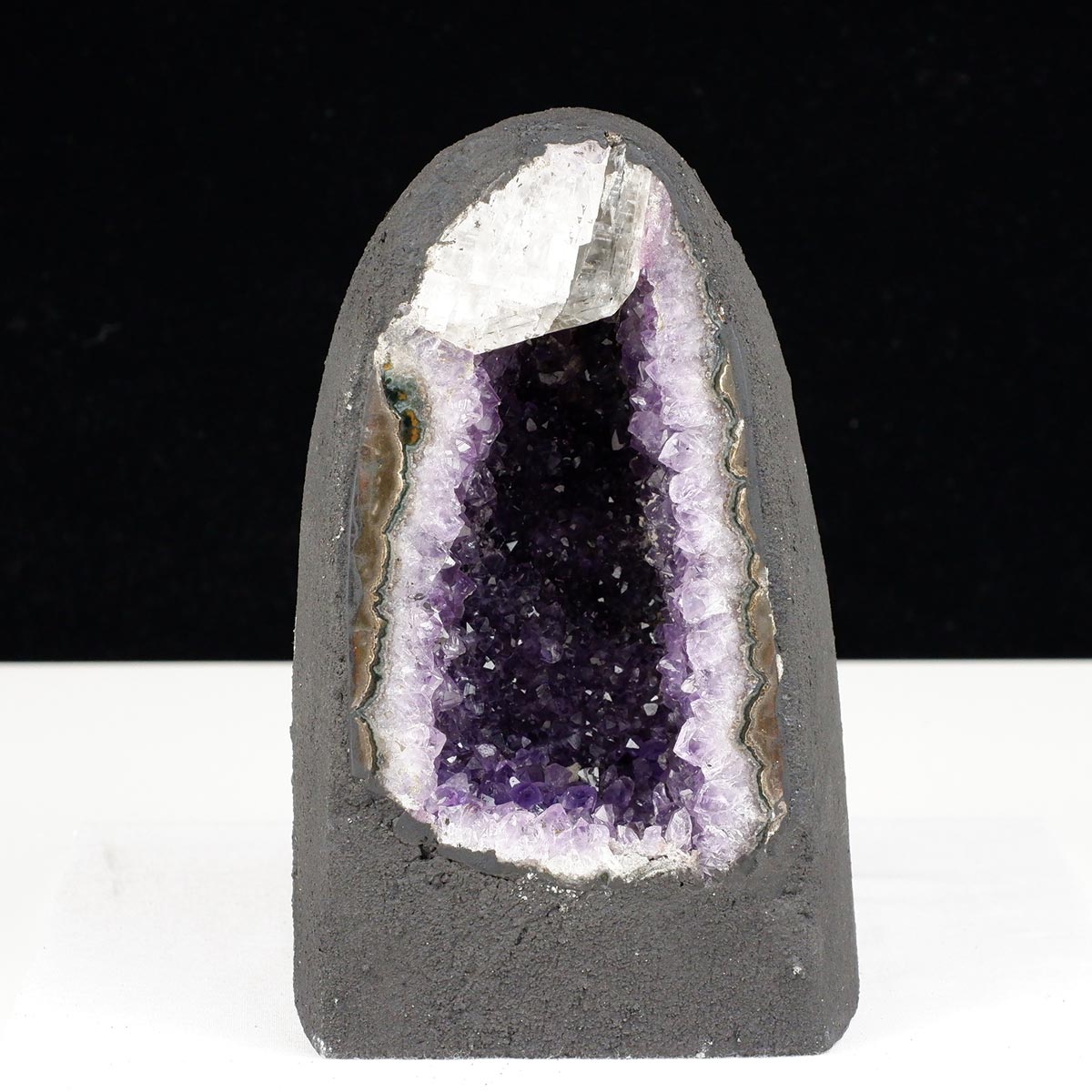 アメジストドーム 1.9Kg ウルグアイ産 ジオード カペーラ amethyst 一点物 174-2195