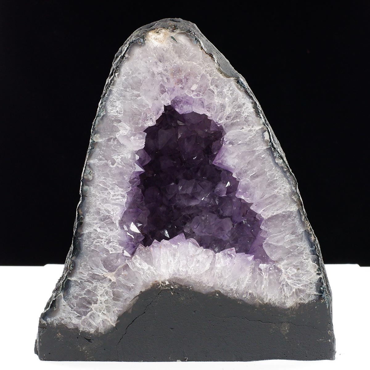 アメジストドーム 12.4Kg ブラジル産 アメジスト ドーム 原石 置物 ジオード amethyst 一点物 174-2364