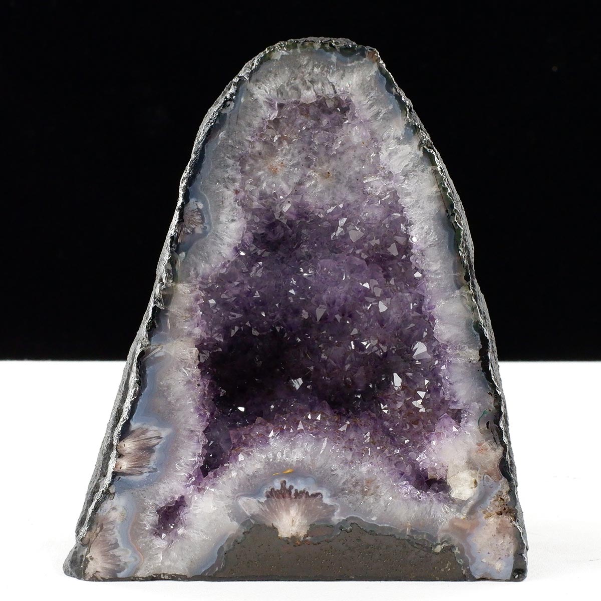 アメジストドーム 3.5Kg ブラジル産 アメジスト ドーム 原石 置物 ジオード amethyst 一点物 174-2373