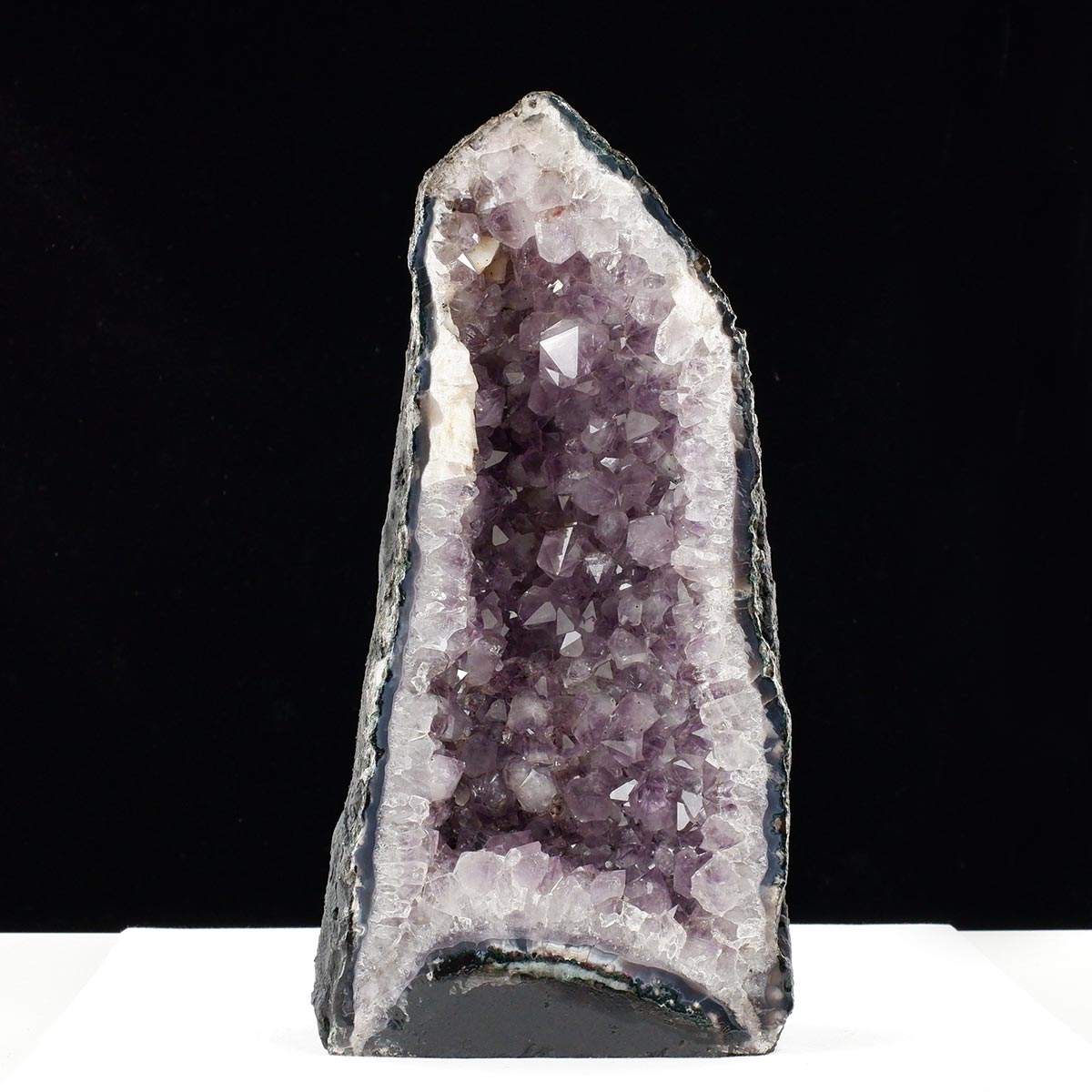 アメジストドーム 8.1Kg ブラジル産 アメジスト ドーム 原石 置物 ジオード amethyst 一点物 174-2395