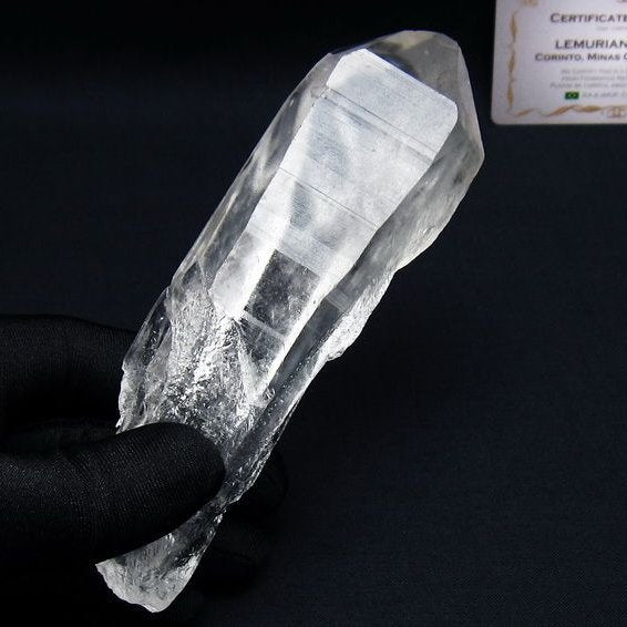 レムリアンシード 水晶 原石 ブラジル ミナスジェライス州 コリント産 一点物 送料無料 181-4218