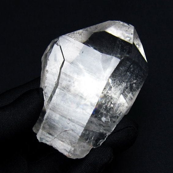 レムリアンシード 水晶 原石 ブラジル ミナスジェライス州 コリント産 一点物 送料無料 181-4219