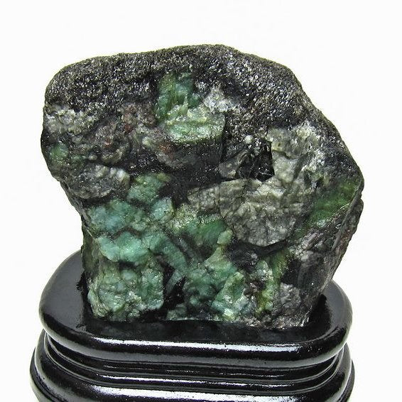 1Kg エメラルド 原石 台座付属 一点物 181-4677