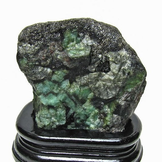 1Kg エメラルド 原石 台座付属 一点物 181-4677
