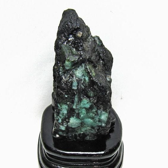 エメラルド 原石 台座付属 一点物 181-4682