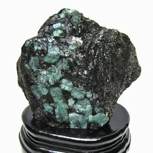 1.6Kg エメラルド 原石 台座付属 一点物 181-4684