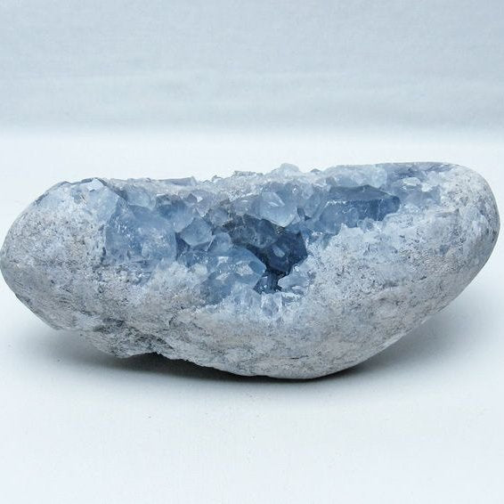 1.2Kg セレスタイト 原石 天青石 一点物 181-4883