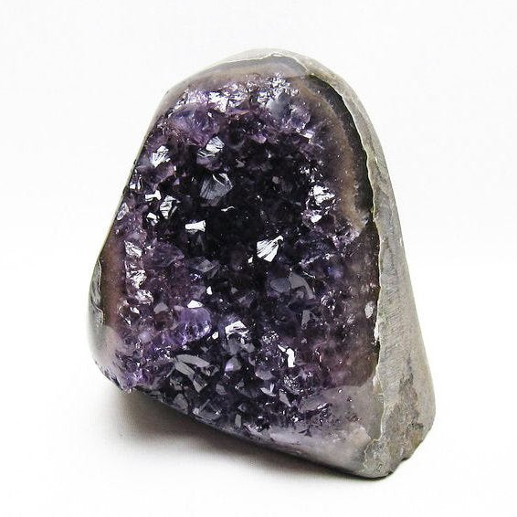 アメジスト クラスター 原石 ウルグアイ産 amethyst 一点物 送料無料 182-7594