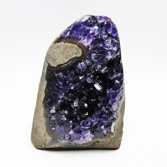 アメジスト クラスター 原石 ウルグアイ産 amethyst 一点物 送料無料 182-7604