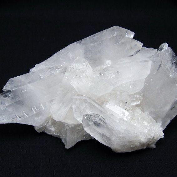 水晶 クラスター 原石 アーカンソー産 一点物 送料無料 182-7864