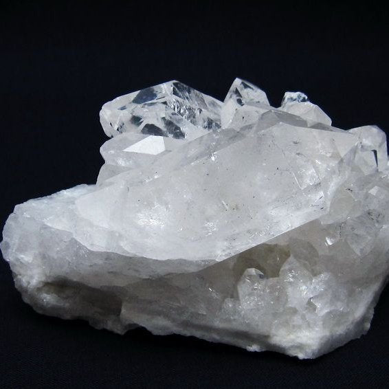 水晶 クラスター 原石 アーカンソー産 一点物 送料無料 182-7865