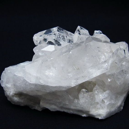 水晶 クラスター 原石 アーカンソー産 一点物 送料無料 182-7865