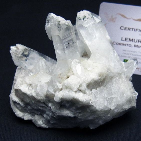 レムリアンシード 水晶 クラスター 原石 ブラジル ミナスジェライス州 コリント産 一点物 送料無料 182-7872