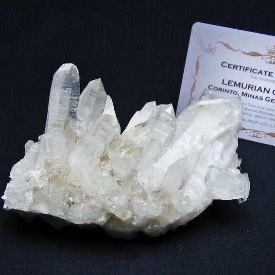 レムリアンシード 水晶 クラスター 原石 ブラジル ミナスジェライス州 コリント産 一点物 送料無料 182-7877