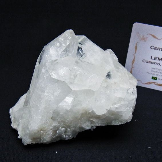 レムリアンシード 水晶 クラスター 原石 ブラジル ミナスジェライス州 コリント産 一点物 送料無料 182-7880