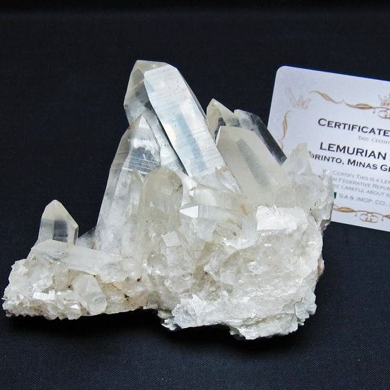 レムリアンシード 水晶 クラスター 原石 ブラジル ミナスジェライス州 コリント産 一点物 送料無料 182-7908