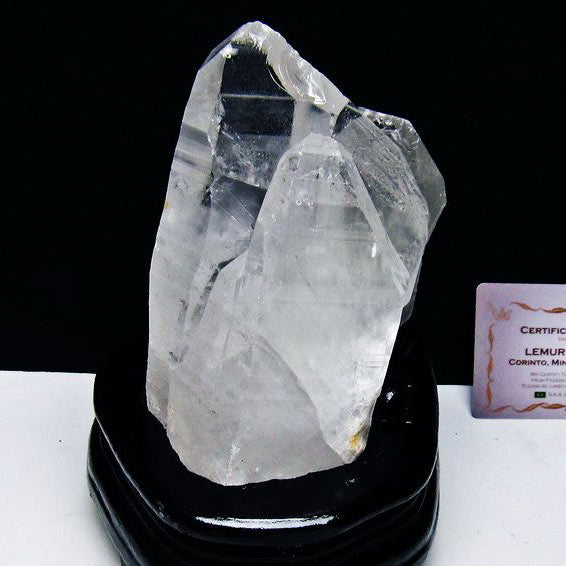 1.2Kg レムリアンシード 水晶 クラスター 原石 クォーツインクォーツ 台座付属 ブラジル ミナスジェライス州 コリント産 一点物 送料無料 182-8113