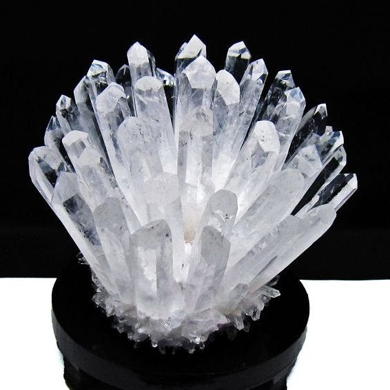 1.2Kg 水晶 クラスター 水晶 原石 台座付属 一点物 182-8387