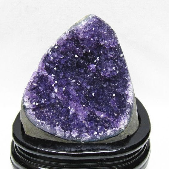 アメジスト クラスター ウルグアイ産 アメジスト 原石 amethyst 台座付属 一点物 182-8727