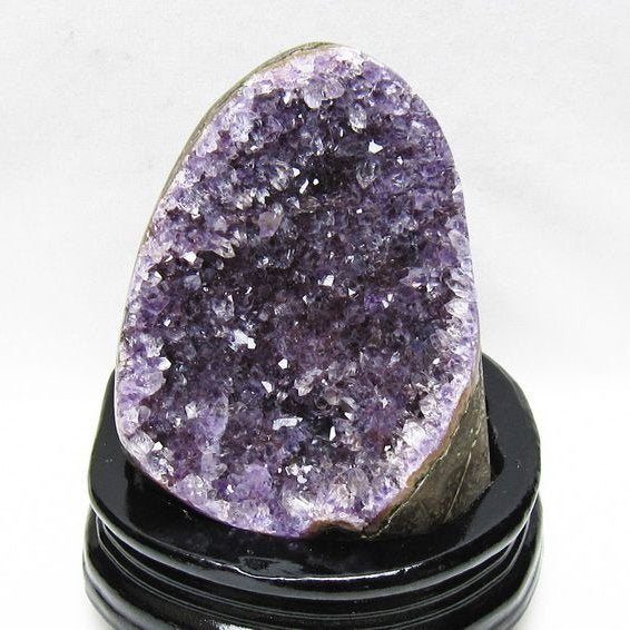 アメジスト クラスター ウルグアイ産 アメジスト 原石 amethyst 台座付属 一点物 182-8728