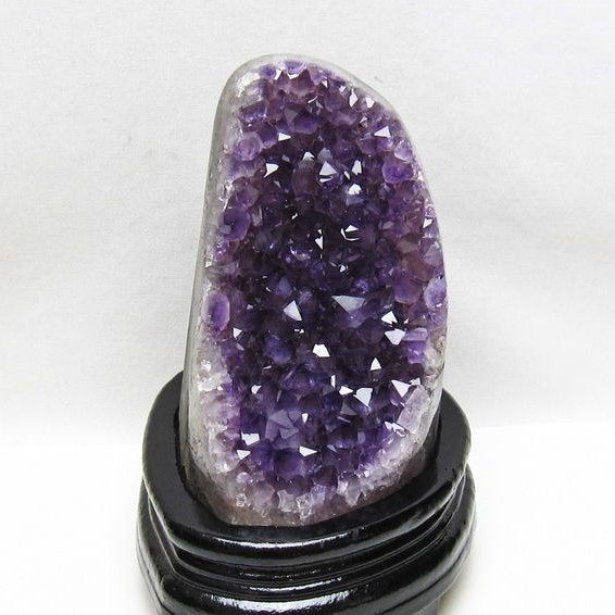 1.2Kg アメジスト クラスター ウルグアイ産 アメジスト 原石 amethyst 台座付属 一点物 182-8745
