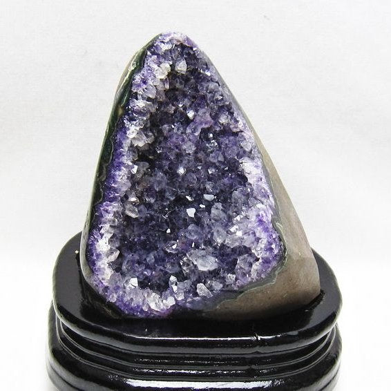 1.2Kg アメジスト 原石 ウルグアイ産 アメジスト クラスター amethyst 台座付属 一点物 182-8749