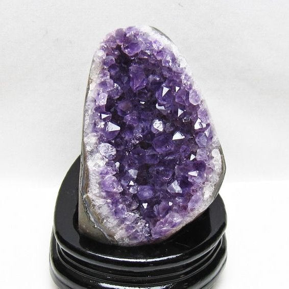 1.1Kg アメジスト 原石 ウルグアイ産 アメジスト クラスター amethyst 台座付属 一点物 182-8750