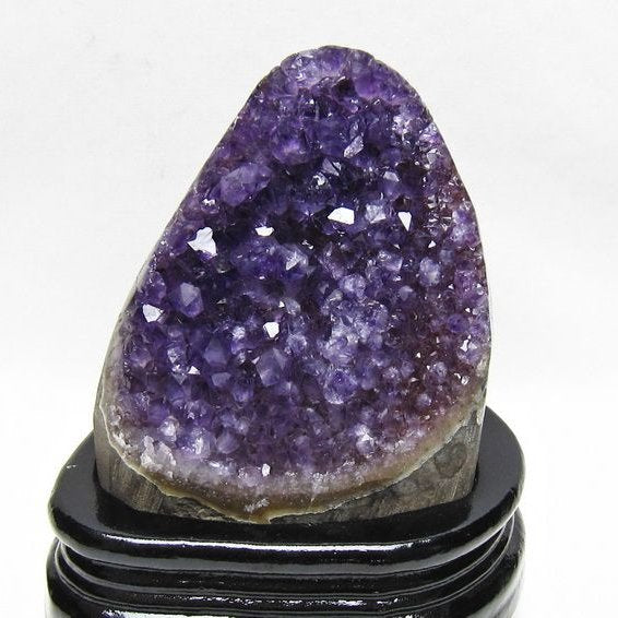 アメジスト 原石 ウルグアイ産 アメジスト クラスター amethyst 台座付属 一点物 182-8753