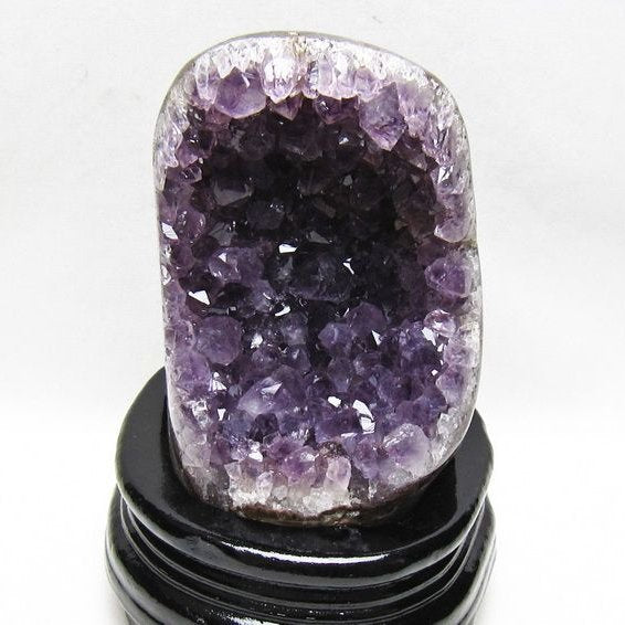 アメジスト 原石 ウルグアイ産 アメジスト クラスター amethyst 台座付属 一点物 182-8755