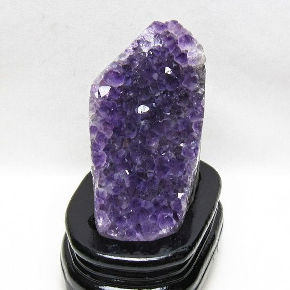 アメジスト 原石 ウルグアイ産 アメジスト クラスター amethyst 台座付属 一点物 182-8756