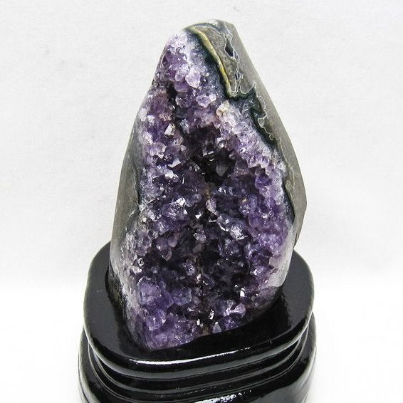アメジスト 原石 ウルグアイ産 アメジスト クラスター amethyst 台座付属 一点物 182-8759
