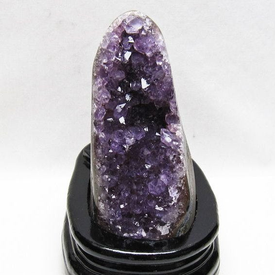 アメジスト 原石 ウルグアイ産 アメジスト クラスター amethyst 台座付属 一点物 182-8760
