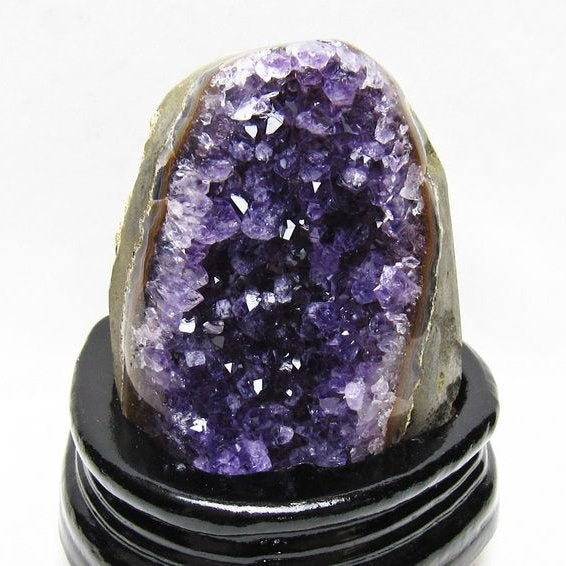アメジスト 原石 ウルグアイ産 アメジスト クラスター amethyst 台座付属 一点物 182-8762